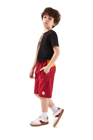 Gsstore Galatasaray Çocuk Şort C251055 Kırmızı - Sarı