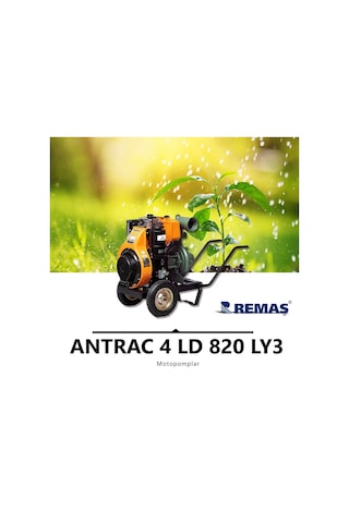 Antrac 4 Ld 820 Ly3 Dizel Su Motoru 4" Parmak Marşlı Motopomp