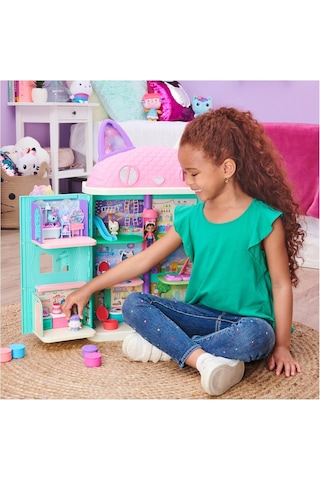 Gabby's Dollhouse Lüks Oda, Bakey With Cakey, Kuchi İle Mutfak İngilizce Cakey , 3 Mobilya Parçalı Ve Aksesuar Par Genel