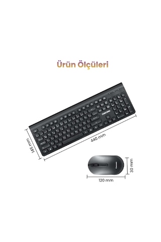Multimedya Q Klavye Ve Mouse Seti