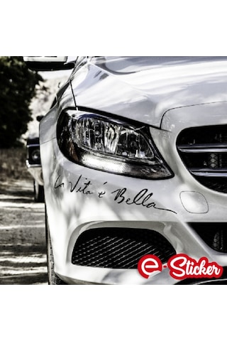Hayat Güzeldir, La Vita E Bella Oto Sticker