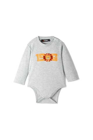 Galatasaray 3 Lü Bebek Body B242027 Sarı-kırmızı-grimelanj Gri Melanj - Kırmızı - Sarı