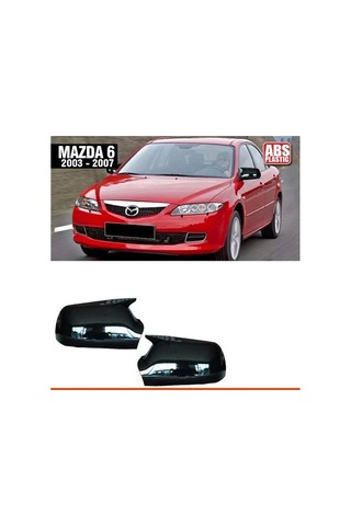 Mazda 6 Yarasa Ayna Kapağı Batman Parlak Siyah Piano Black
