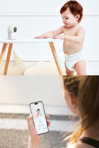 Sense-u Baby Monitor 3-2k Hd Kameralı Akıllı Bebek Telsizi, Hareket Ve Sıcaklık Takibi