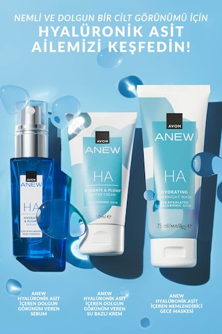 Avon Anew Hyalüronik Asit İçeren Gece Maskesi 75 ML
