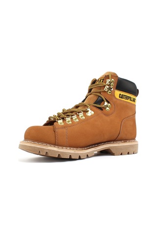 Celal Gültekin Caterpillar Alaska Erkek Camel Nubuk Deri Bot