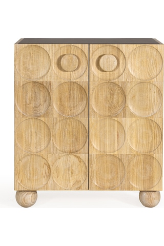 Circles Ahşap Bar Dolabı 001