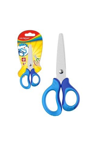 Keyroad Okul İçin Makas. Güvenli, Yuvarlatılmış Bıçaklara Sahip. 161109185