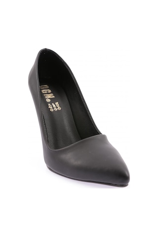 Dgn 110k-22y Kadın Sivri Burun Stiletto 11p Topuklu Ayakkabı 110K-1563-R1534 Siyah