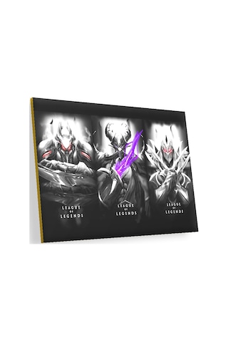 Cakasepetim League Of Legends Animasyon Afiş Görseli Ahşap Mdf Tablo