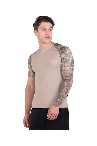 Thermoform Microfiber Kısa Kol Fanila P. Kamuflaj Hzt18003 R132 Çok Renkli