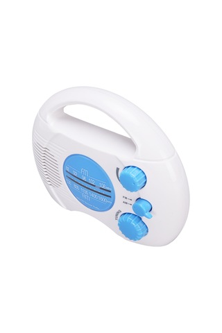 Xindoker Mavi Banyo Radyosu - Am/fm Çift Bantlı, Su Geçirmez, Taşınabilir, Kolay Kullanım, Elektronik Tünleme Diğer