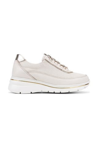 Tamer Tanca Hakiki Deri Kadın Siyah Sneakers & Spor Ayakkabı 298 3220 Bn Ayk Y26 Krema/krema Bsk Krem