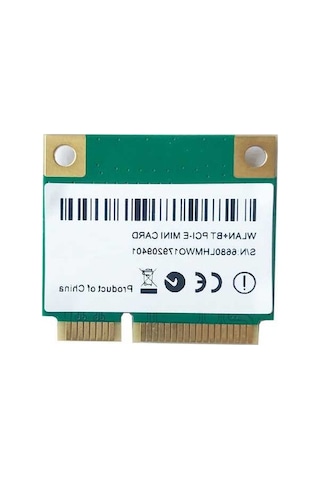 Ulzyvf Wifi Pcı-e Mini Mc-ac7265 Kartı Kablosuz Çift Bluetooth Bant 1200mbps Rq