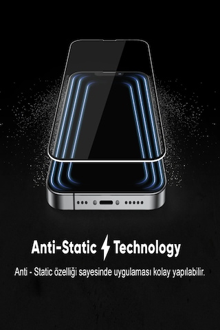 Samsung Galaxy Uyumlu S25 Ultra Tam Kaplayan Anti Statik Dayanıklı Süper Cam Ekran Koruyucu