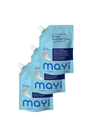 Mayi Tuz İyotlu İnce Kaynak Tuzu 3 x 2 KG