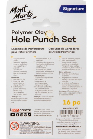 Mm Polimer Kil Delgeç Seti 16 Parça