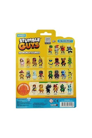 Stumble Guys Üç Boyutlu Beş Parça Mini Figür Set 5