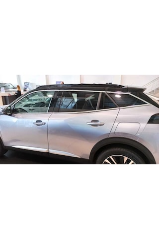 Autogp Peugeot 2008 Cam Çerçevesi Kenar Çıtası Krom Tamtur 2020+ 12 Parça Au-pe- 1346