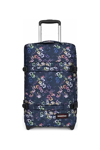 Eastpak Kabin Boy Valiz Ultra Hafif, Geniş Hacimli, Dayanıklı Kumaş, Sessiz Tekerlekli Ek0a5ba77v11 Çok Renkli