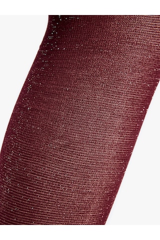 Koton 20 Den Basic Külotlu Çorap Bordo 7wkg80201aa