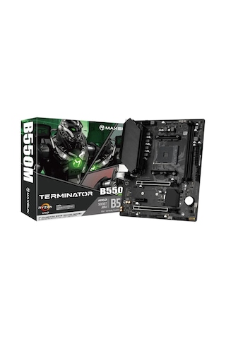 Maxsun Terminator B550m Amd Am4 Ddr4 Micro Atx Anakart