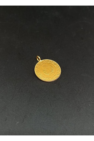 22 Ayar Altın Kaplama Tarihli Imitasyon Ceyrek Altın