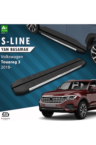 S-dizayn Vw Touareg 3 S-line Krom Yan Basamak 193 Cm 2018 Üzeri