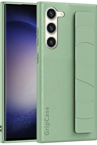 Newface - 568 - Samsung Galaxy Uyumlu S24 Kılıf Data Kapak - Csmo-tex - - Yeşil