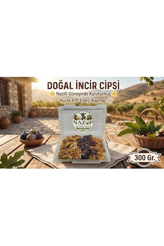 Egeden Her Yere Kesme İncir Cipsi 300 G