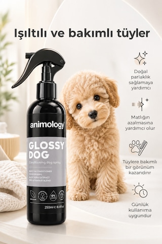 Animology Glossy Dog Kedi Köpek Parlatıcı Kolay Tarama Spreyi 250 Ml