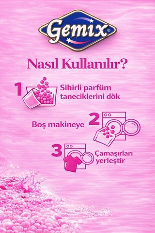 Gemix Sihirli Çamaşır Parfümü Bloom 210 Gr Tekli