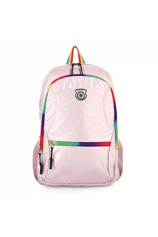 Young 51516 Okul Sırt Çantası Pembe Çok Renkli