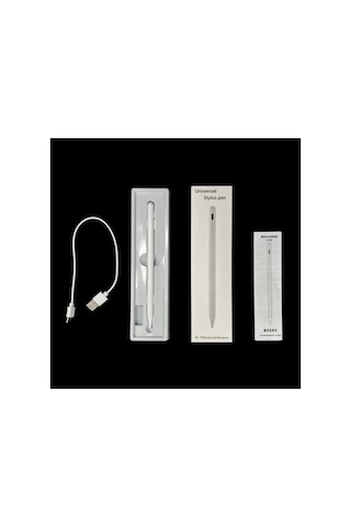 Buradabulabilirsin K2260 Ios Ve Android Uyumlu Universal Dokunmatik Stylus Kalem - Beyaz Bbz