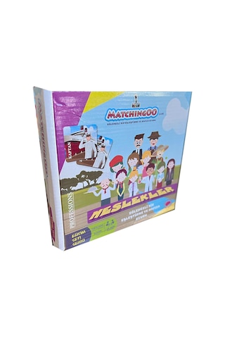 Matchingoo Eşleştirme Ve Hafıza Kartları : Meslekler