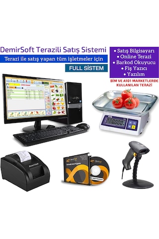 Demirsoft Terazili Satış Sistemi Cas Sw