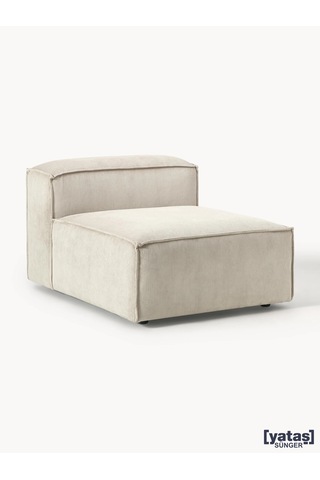 Most Mollis Orta Modül Silinebilir Kırık Beyaz Fitilli Kadife Kum Ekru