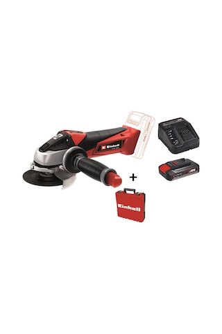 Einhell TE-AG 18/115 Li Akülü Avuç Taşlama + 2.5 Ah Starter Kit + Çanta