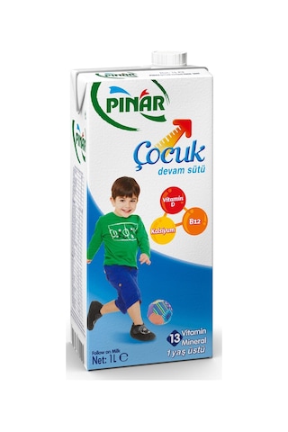 Pınar Çocuk Devam Sütü 1 Lt X 6 Adet