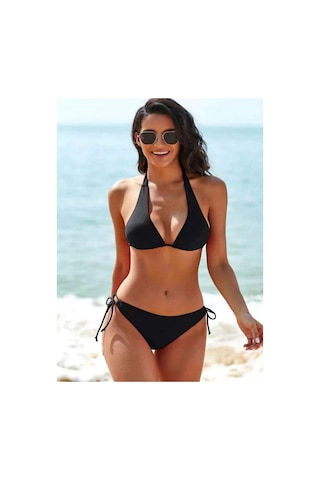Ladyrosi Özel Tasarım Desteksiz Kaplı Bikini Takım