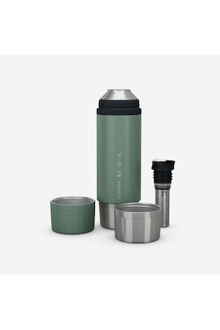 Quechua Çay Filtreli Paslanmaz Çelik Termos - 1 L - 900 Çok Renkli