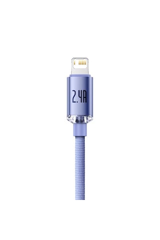 Baseus Crystal 2.4a Usb-a To Lightning 1.2m Kablo-mor