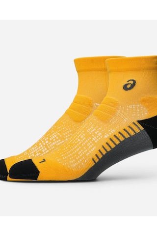 Asics Performance Run Sock Quarter Sarı Koşu Çorabı 3013b350-800