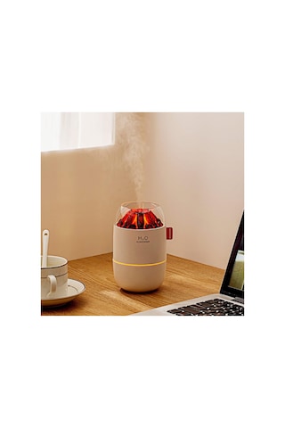 Oda Hava Nemlendirici Humudifier 280ml Led Işıklı Buhar Makinesi Ev Ofis Araç İçin Uygun