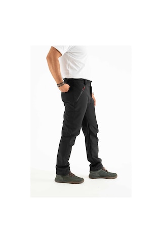 Kışlık Içi Polarlı Su Ve Rüzgar Geçirmez Softshell Pantolon Prs-1769 Siyah