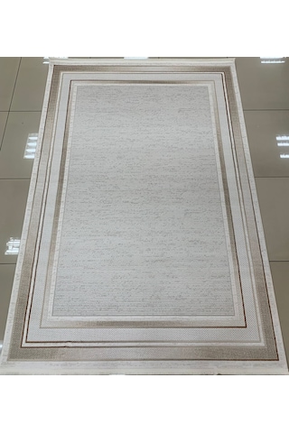 Padişah Halı Eternity 79815 020 Serisi Akrilik Salon Oturma Odası Halısı Krem - Kahve