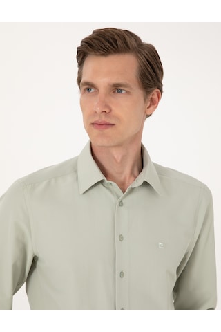 Pierre Cardin Erkek Yeşil Gömlek Basic 50316734-vr054 Yeşil