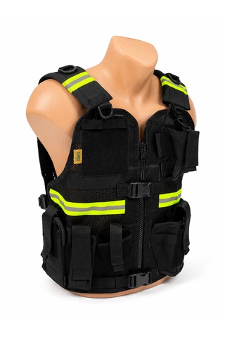 Süngü Tactical Trafik Siyah Yelek