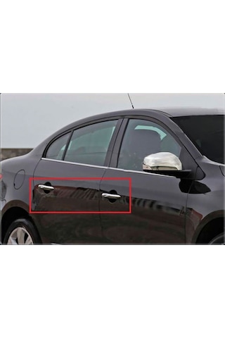 Renault Fluence Krom Kapı Kolu 4 Kapı 2010 ve Üzeri Paslanmaz Çel