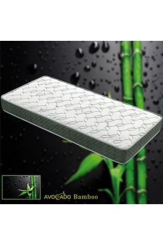 Uzunbebe 100X190 Bamboo Yaylı Yatak 100*190 Ortopedik Yaylı Yatak